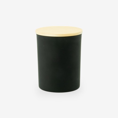 Geurkaars met houten deksel...