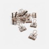 Metalen clips koper