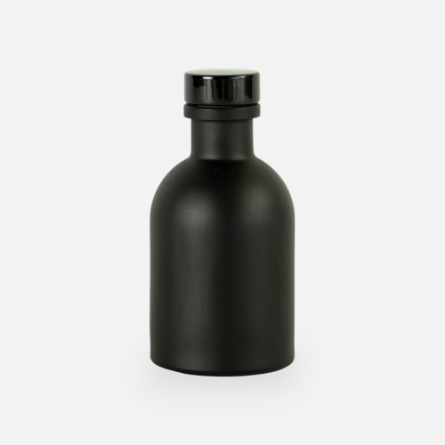 Luxe flesje zwart met...