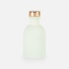 Luxe flesje wit met rosé gouden dop - 50 ml
