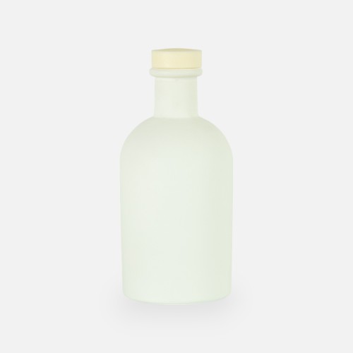 Luxe fles wit met naturel...