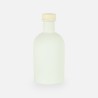 Luxe fles wit met naturel dop - 250 ml