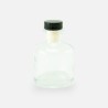 diffuseur de parfum 50ml avec bouchon en noir – transparent