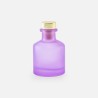 diffuseur de parfum 50ml avec bouchon en or – lilas effet givré