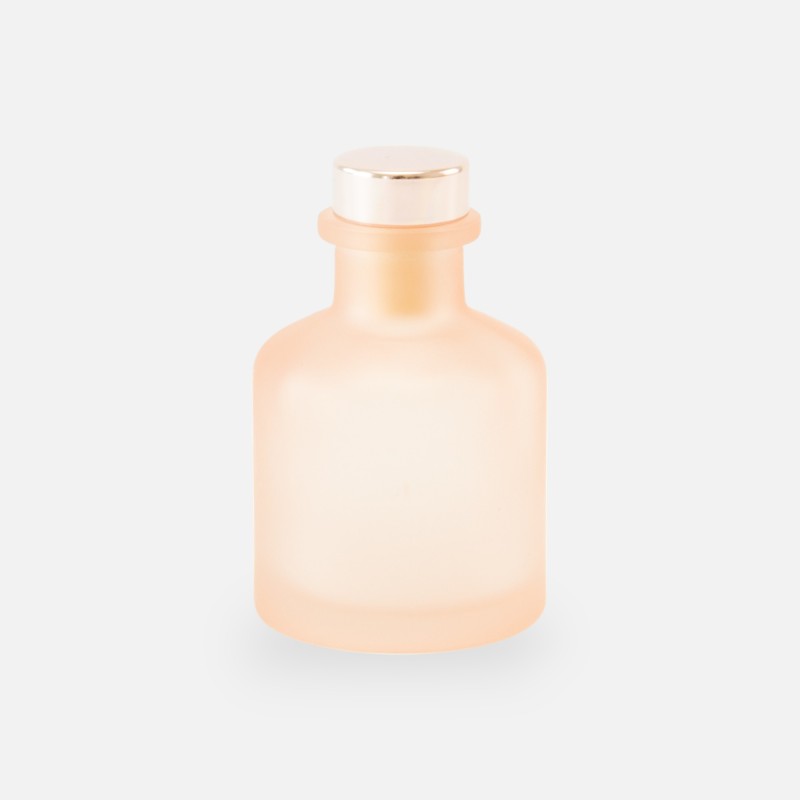 Geurflesje 50ml met rose gold dop - frosted blush