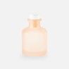 Geurflesje 50ml met zilveren dop - frosted blush