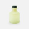 Geurflesje 50ml met zwarte dop - frosted zijdegroen