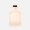 Geurfles 250ml met zwarte dop - frosted blush