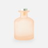 Geurfles 250ml met zilveren dop - frosted blush