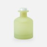 diffuseur de parfum 250ml avec bouchon en argent – vert soie effet givré