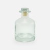 diffuseur de parfum 250ml avec bouchon en argent – transparent