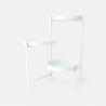 Etagère 3 niveaux - blanc
