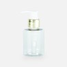 Pousse mousse cylindre transparent/or métallic - 100 ml