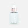 Pousse mousse cylindre transparent/rosé or métallic - 100 ml
