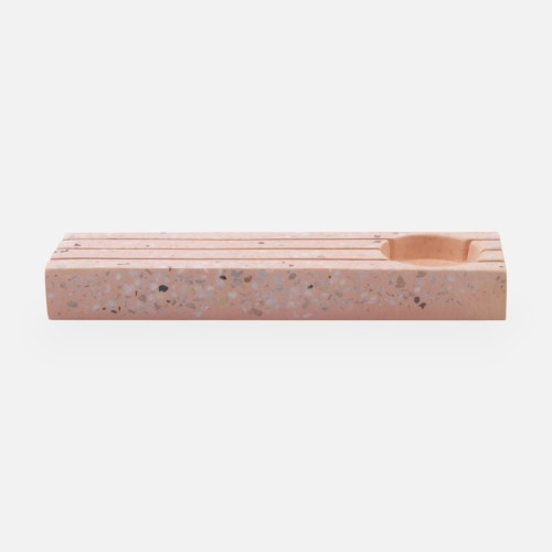 Terrazzo memory houder - blush