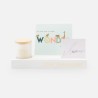 porte message - blanc