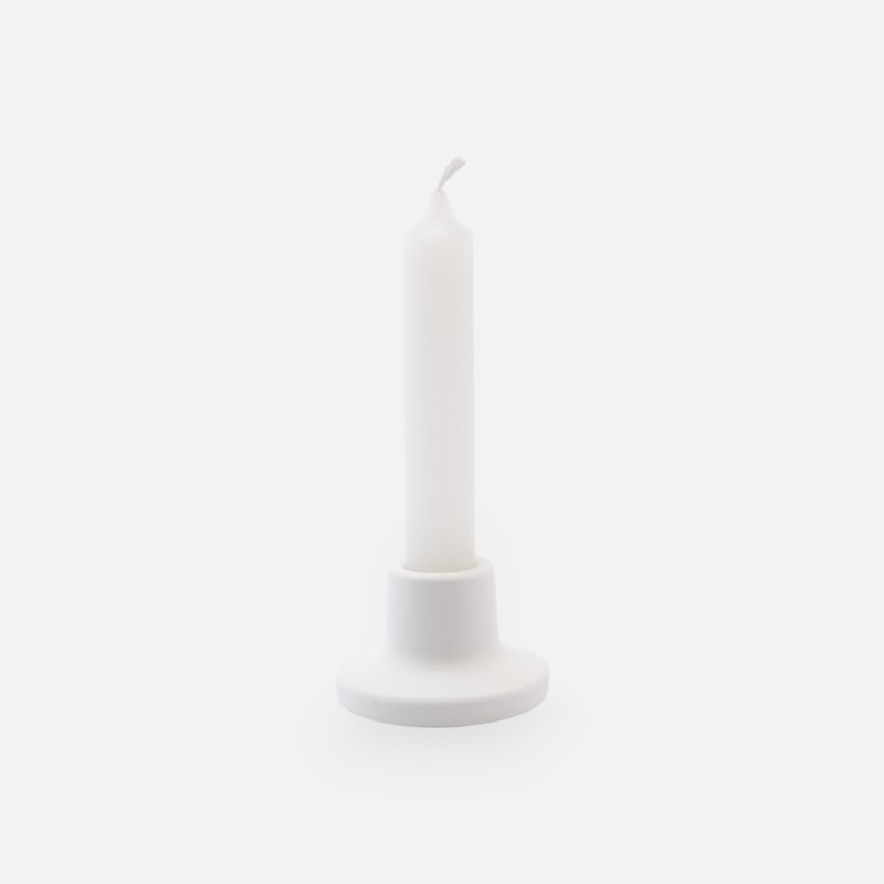 porte-bougies - blanc