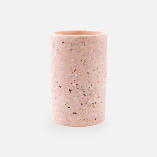 Terrazzo vaas - blush