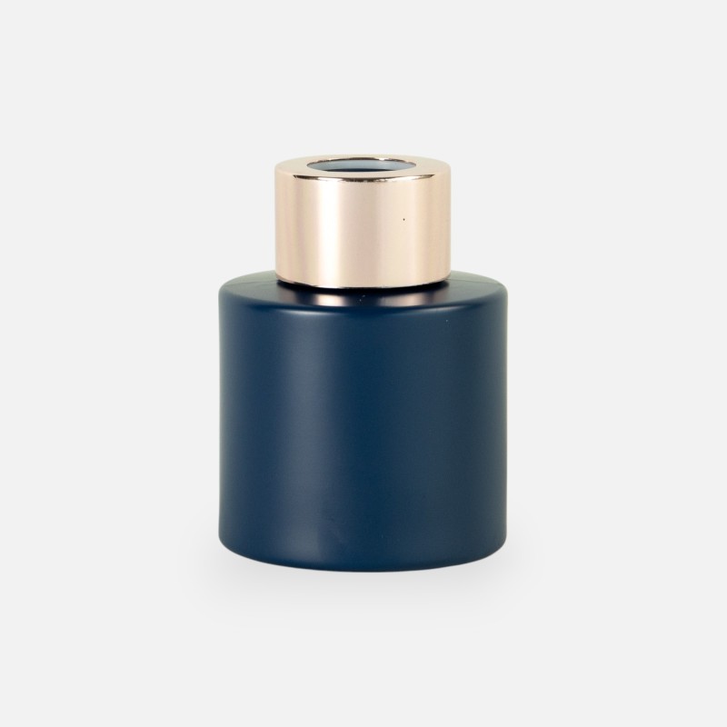 bouteille de parfum cyl. blue marine avec bouchon à vis rose gold - 50 ml