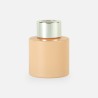 bouteille de parfum cyl. blush avec bouchon à vis argenté - 50 ml