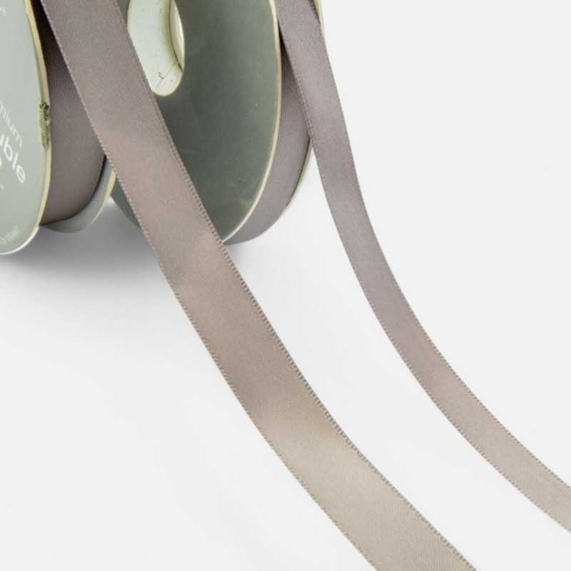 Premium DF satin 25m x 16mm: 83 dark grey