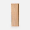 Houten wijnkist met schuifdeksel