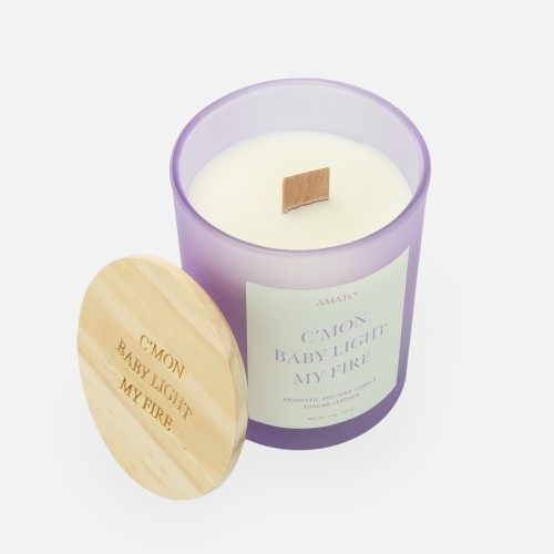 Geurkaars 'c'mon baby light my fire'