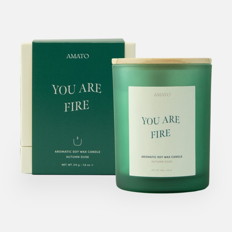 Bougie parfumée 'you are fire'
