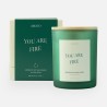 Bougie parfumée 'you are fire'