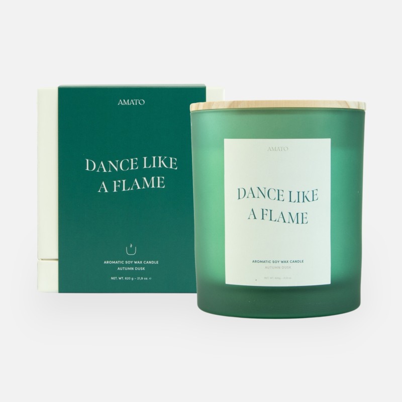 Grande bougie parfumée 'dance like a flame'