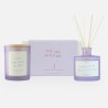 Coffret cadeau bougie parfumée & bâtons de parfum 'you are so lovely'