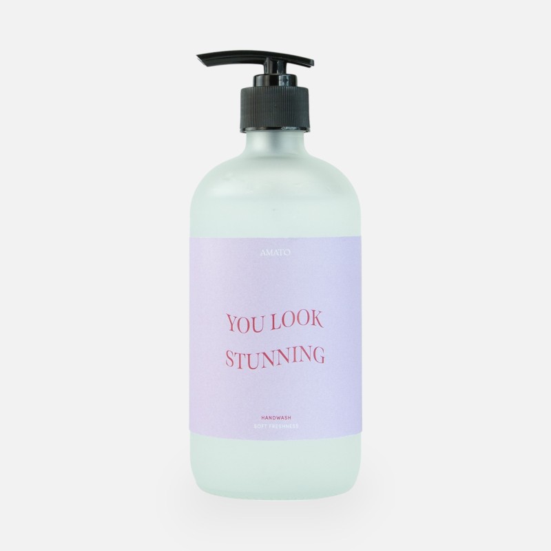 Handwash 'you look stunning'