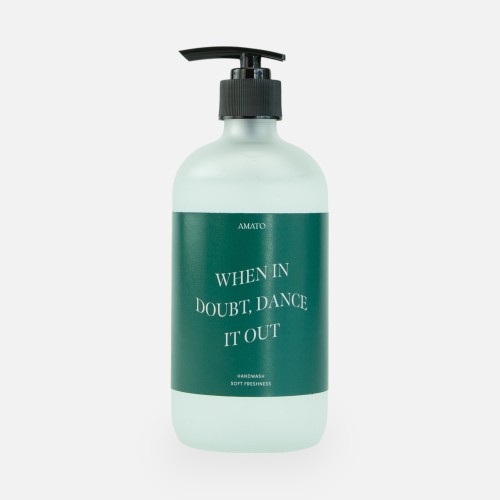 Savon pour les mains 'when in doubt dance it out'