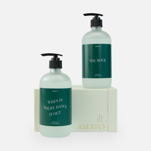 Coffret cadeau savon pour les mains & gel douche 'choose to shine'