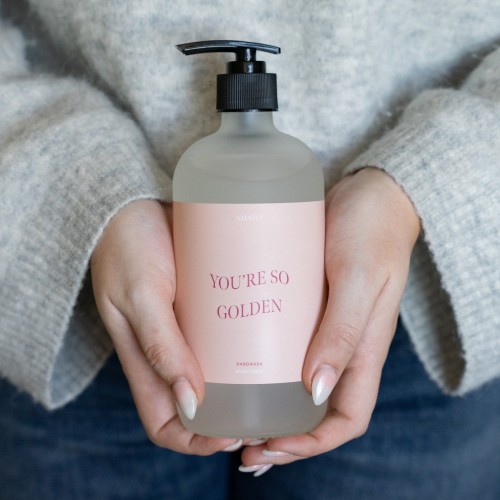 Savon pour les mains 'you're so golden'