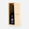 Boîte à vin en bois avec couvercle coulissant - 'Wil jij mijn getuige zijn?'