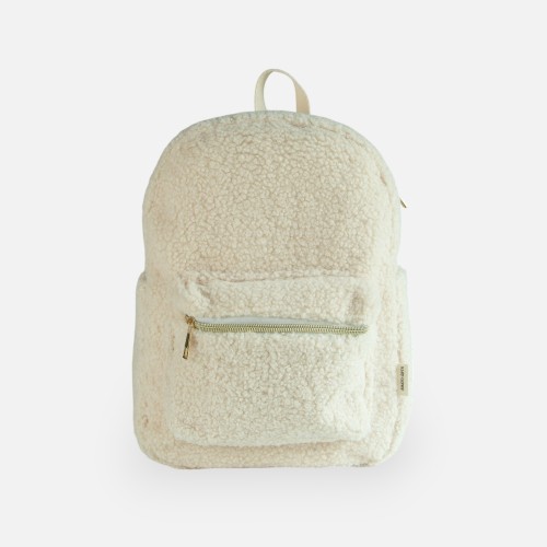 Teddy rugzak - beige