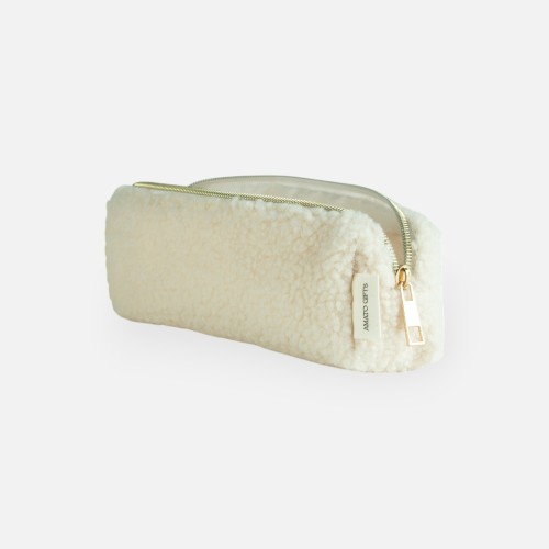 Teddy pennenzak - beige