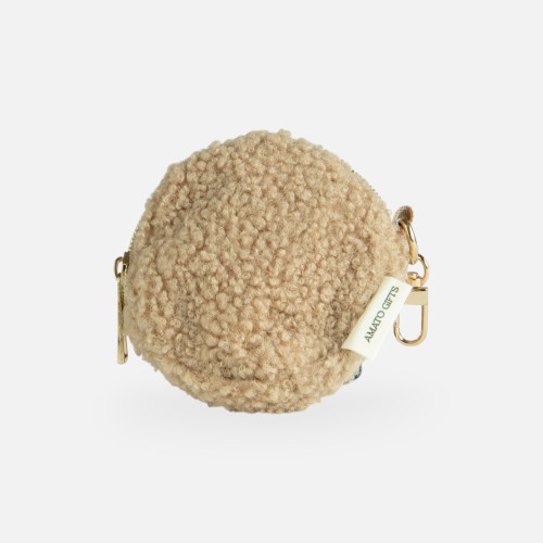 Porte-monnaie teddy - brun