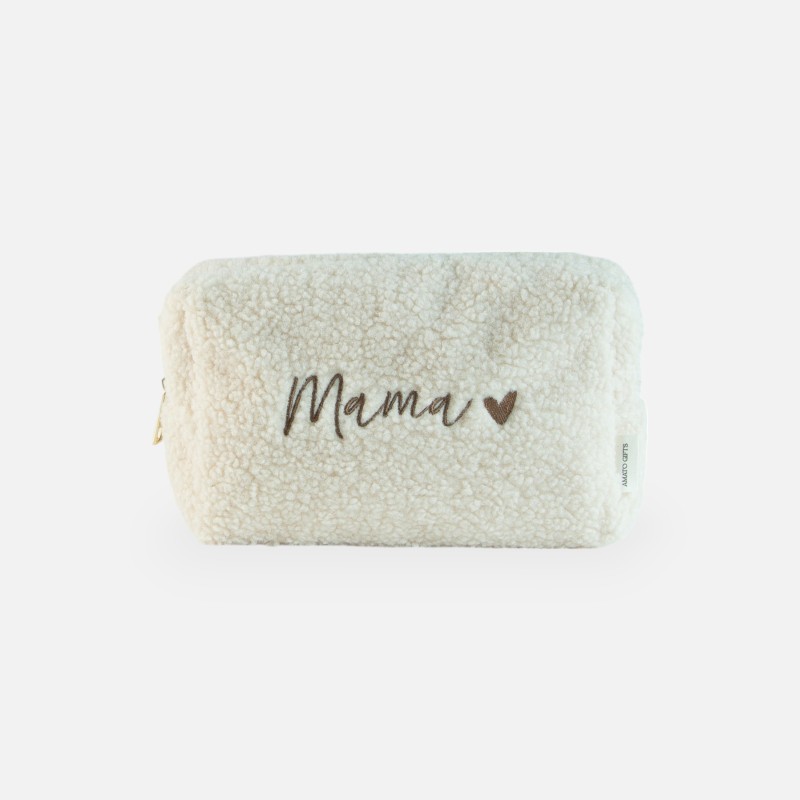 Teddy toilettas 'mama' - beige