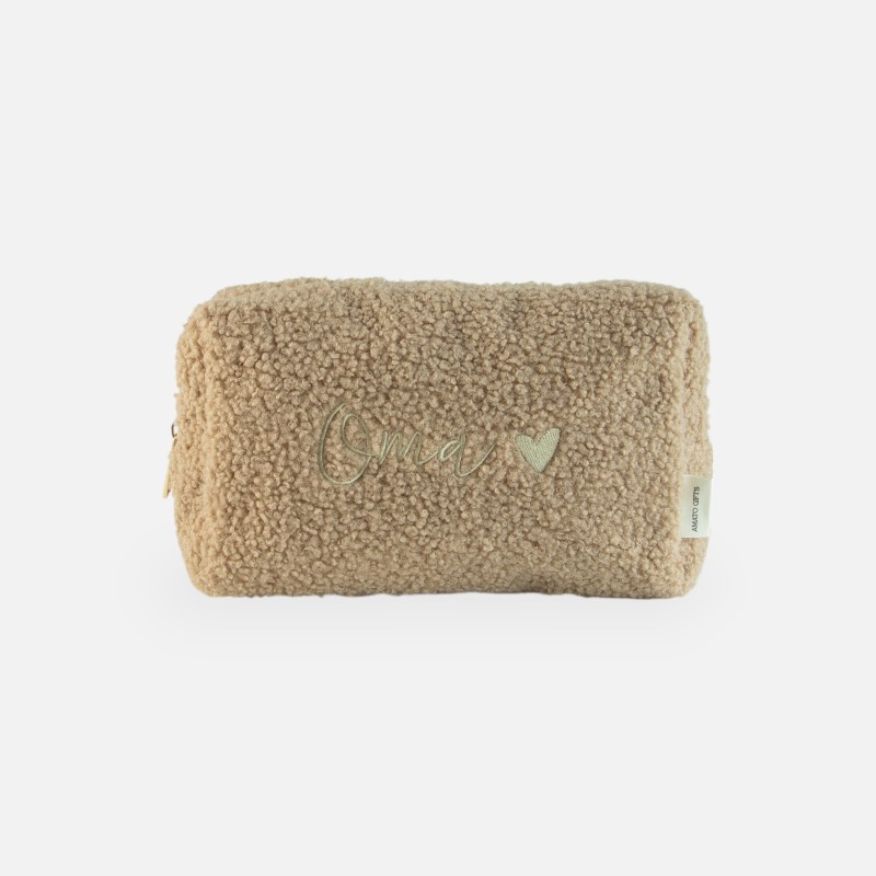 Teddy toilettas 'oma' - bruin