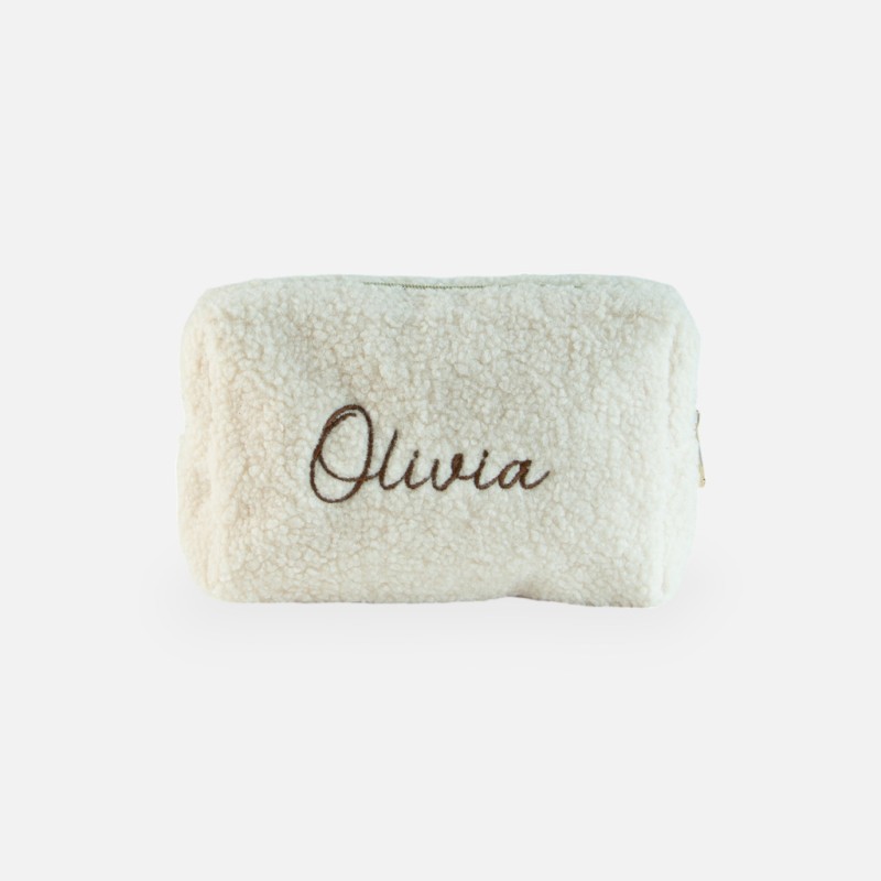 Trousse de toilette teddy personnalisé