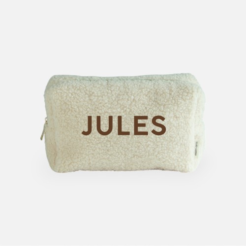 Trousse de toilette teddy personnalisé