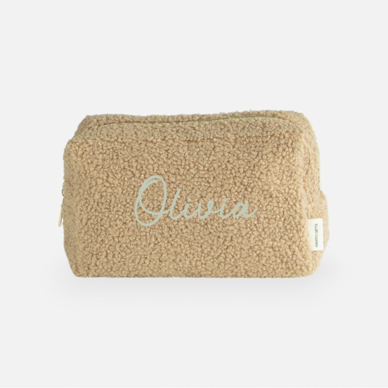 Trousse de toilette teddy personnalisé