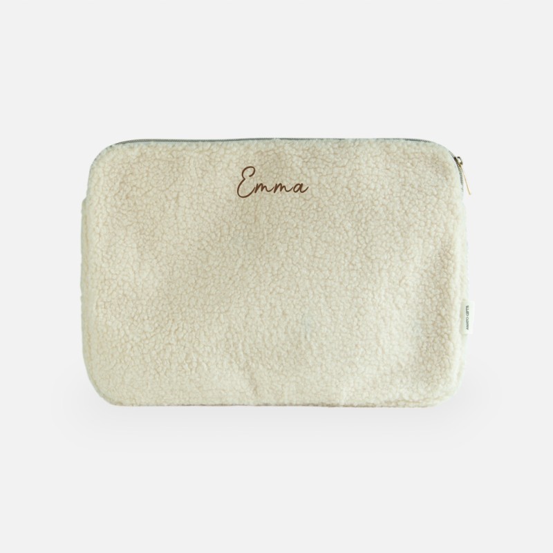 Teddy laptoptas gepersonaliseerd