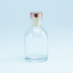 Luxe flesje transparant met...
