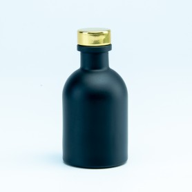 Luxe flesje zwart met...