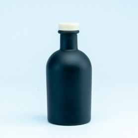 Luxe fles zwart met naturel...